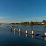 Harbour Lodge: Meerblick, Terrasse, Balkon, Finnische Sauna, Kaminofen Apartmán Olpenitz