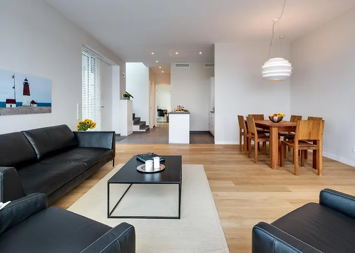 Lägenhet Harbour Lodge: Meerblick, Terrasse, Balkon, Finnische Sauna, Kaminofen *