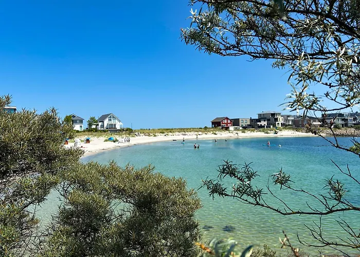 Harbour Lodge: Meerblick, Terrasse, Balkon, Finnische Sauna, Kaminofen Lägenhet *